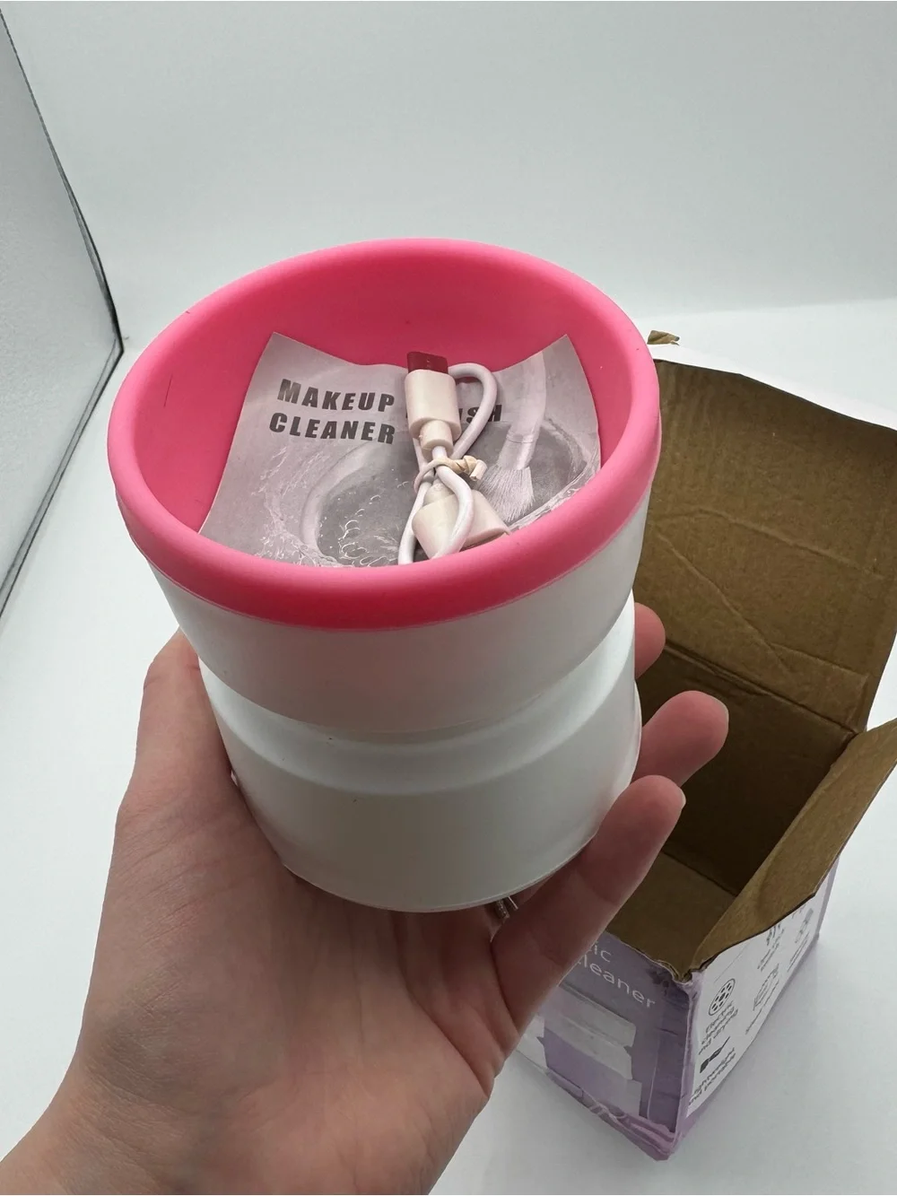 Fully‎ Automatic Makeup Brush Cleaner
